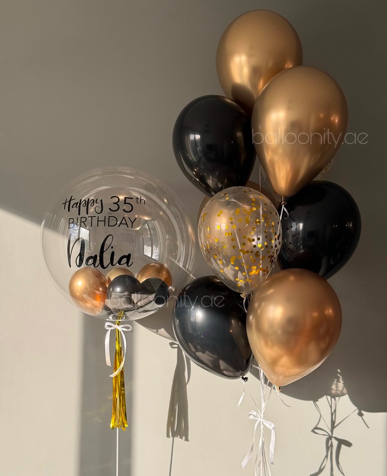 Customized Bubble Balloon + Bunch