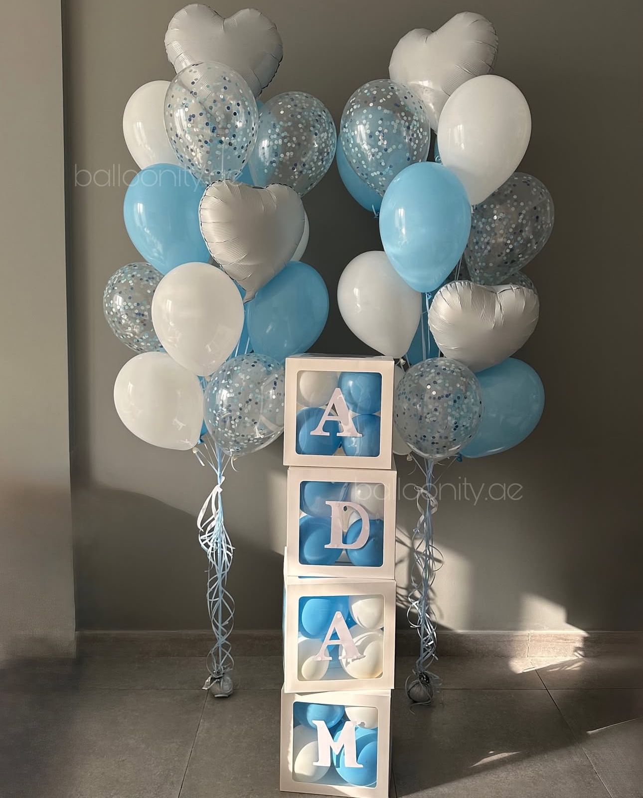 Welcome baby set with 4 boxes